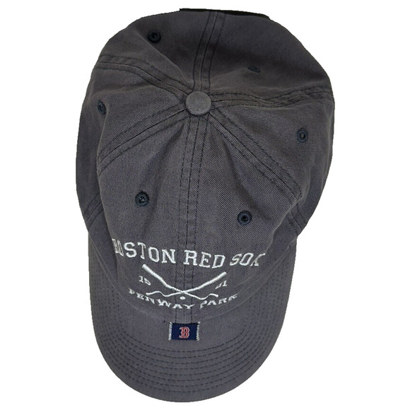 Boston Red Sox Twin Enterprises Baseball Hat Crossed Bats 1901 Dad Hat OSFA VTG - Picture 6 of 10